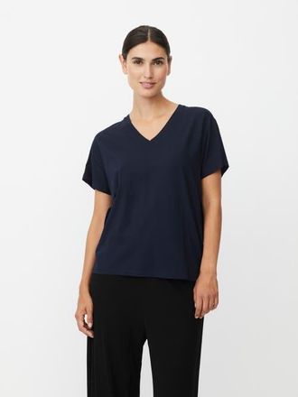 Masai V-Neck Relaxed T-Shirt in Navy at Nordstrom, Size Xx-Large