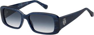 Tommy Hilfiger TH 1966/S NUM/08 Womens Sunglasses Blue Size 54