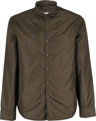 Aspesi Casual Rood Shirt - Heren - Casual Overhemden - Groen - 2XL - Overhemden