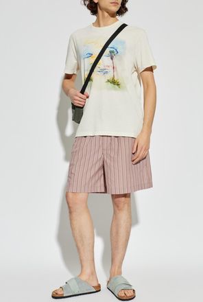 Isabel Marant Vataya Shorts, Mens, Pink