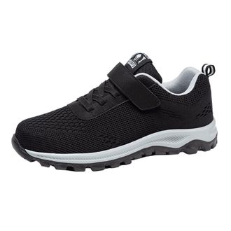 Generic Low Top Breathable Strap Casual Lightweight Sports Men Shoes (Black, 5.5)-2