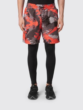 Plein Sport Skinny Fit Double-Layer Jogging Trousers with Abstract Print