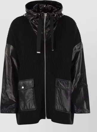 Herno quilted oversized jacket