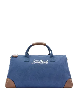 MC2 Saint Barth Spacious Duffle Bag with Leather Accents