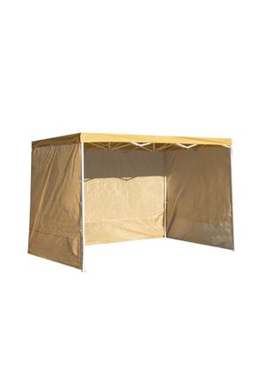 Regalos Miguel Packs Laterales Carpas Plegables - Pack 3 Laterales Lisos Para Carpas 3x3 Eco - Crema