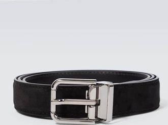 Dolce & Gabbana Suede belt