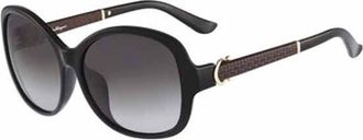 Ferragamo SF 744SLA 001 Womens Sunglasses Black Size 59