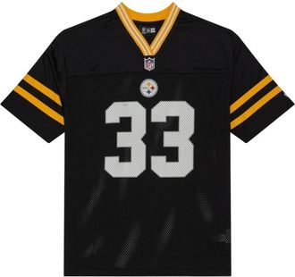 New Era Steelers NOS NFL Mesh Tee - Heren - T-shirts - Zwart - S - Tops