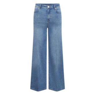 Raffaello Rossi Dames, Jeans, Blauw, Maat: L