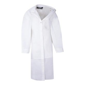 Jacquemus White Cotton Dress Elegant Minimalist Style - female - Jacquemus - Shirt Dresses - White - 2XS - Dresses