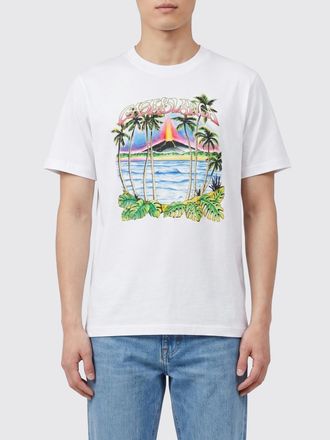 Casablanca T-shirt in cotone organico stampata Casablanca