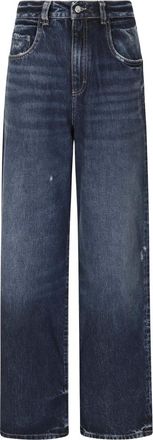Icon Denim Los Angeles Jeans Poppy Wide Leg - - Jeans - Donna - Blu - W26