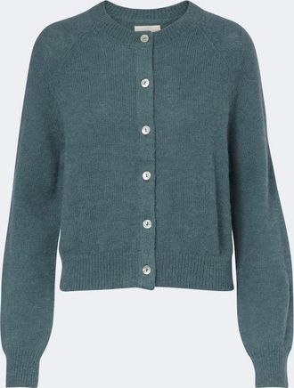 D&ocirc;en D&ocirc;en Cardigan Petra in misto lana e alpaca