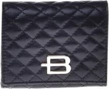 Baldinini Wallet in black quilted leather leather - Dames - Portefeuilles - Zwart - ONE Size - Accessoires