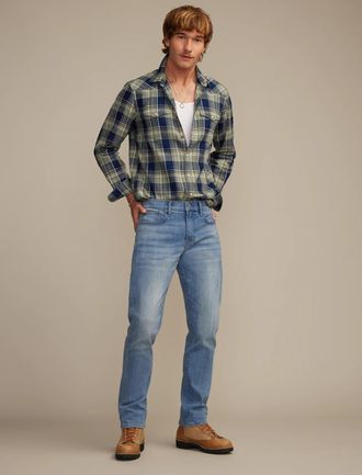 Lucky Brand Mens 410 Athletic Straight Premium Coolmax Stretch Jean