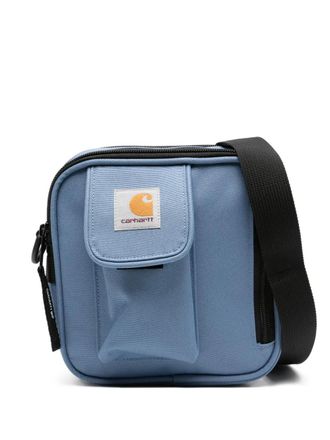 Carhartt Work in Progress zip-pocket messenger bag - men - Recycled Polyester/Polyester - One Size - Blue