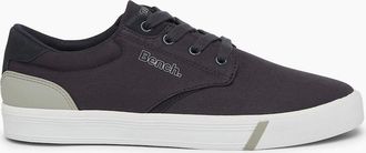 Bench Mens Briscoe Canvas Low Top Sneakers - Navy - Size: 10 45