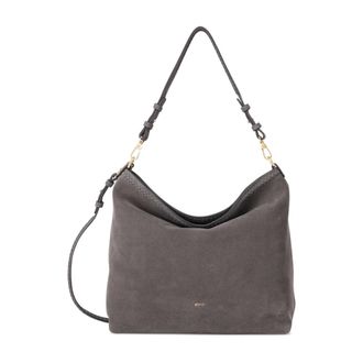 Abro Dames, Tassen, Grijs, Maat: ONE Size Leer