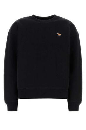 Maison Kitsuné Black Cotton Sweatshirt