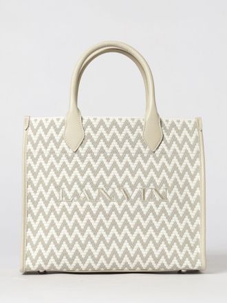 Lanvin Borsa in tessuto a zig zag jacquard