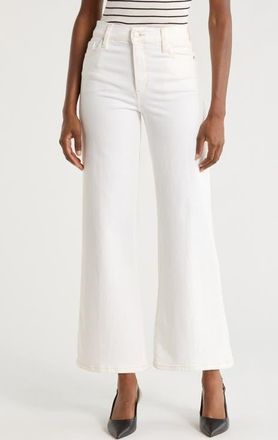 Frame Denim Le Pixie Slim Fit Palazzo Pants in Au Natural Clean at Nordstrom, Size 27P