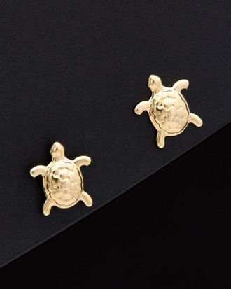 Italian Gold, Inc 14K Italian Gold Turtle Studs