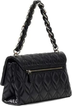 Guess Womens Crossbody Bag Black Polyurethane Crossbody-bags
