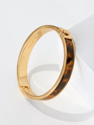 Talbots Tortoiseshell Hinge Bracelet - Tortoiseshell/Gold - 001 Talbots