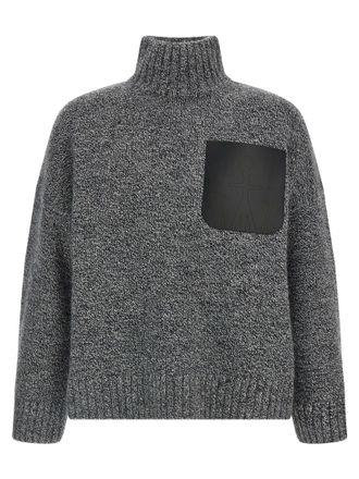J.W.Anderson Gray Wool Mens Cardigan