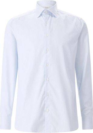 Stenstr&ouml;ms Formele Overhemden - Heren - Zakelijke Overhemden - Blauw - 4XL - Katoen - Overhemden