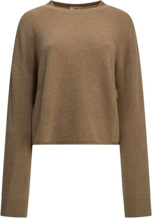Autry Maglione Girocollo - - Knitwear - Donna - Beige - S