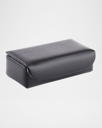 Royce Leather Personalized Leather Cufflink Case