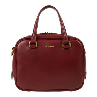 Jil Sander Dames, Tassen, Rood, Maat: ONE Size Leer