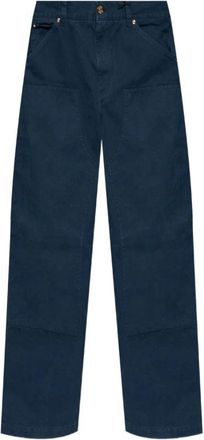 Versace Carpenter Broeken - Heren - Straight fit broeken - Blauw - L - Nylon - Broeken