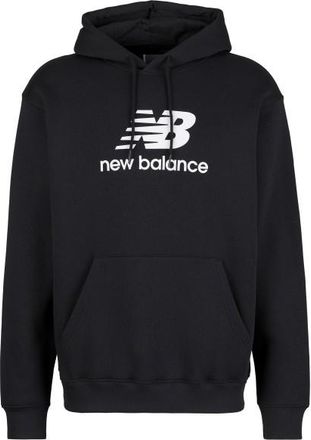 New Balance Sport Essentials Fleece Logo Hoodie Hoodie f&uuml;r Herren | schwarz