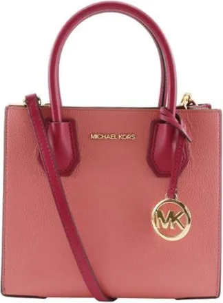 Michael Kors Pre-owned Handbags, female, Pink, Size: ONE SIZE Pre-owned Leather Shoulder Bag