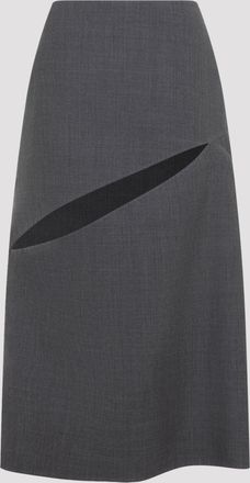 Jil Sander midi-rok