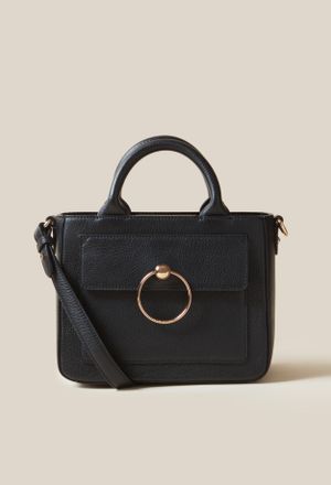 Claudie Pierlot Sac Anouck cuir grain&eacute;