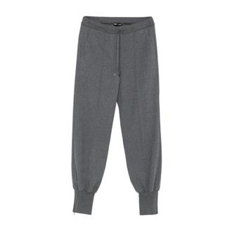 Tom Ford Broeken, Dames, Grijs, S, Katoen, Cotton Joggers