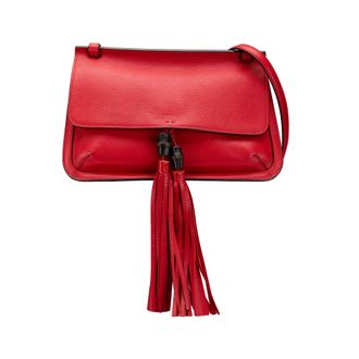 Gucci Bamboe Kwast Schoudertas