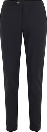 Roberto Ricci Design Black Slim Fit Stretch Technical Trouser