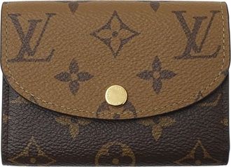Louis Vuitton Brown Monogram Reverse Monogram Reverse Coin Purse/Coin Case (Pre-Owned)