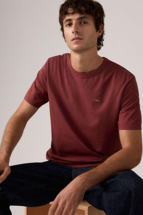 Levi's T-shirt Original - Uomo - XL - Rosso / Garment Dye Oxblood Red