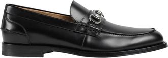 Gucci Loafer met Horsebit - Heren - Schoenen - Zwart - Maat: 40 EU Leer