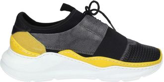 Stokton Leren Dames Sneakers Stijlvolle Schoenen - Dames - Sneakers - Zwart - 37 EU - Leer - Schoenen