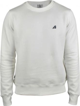 Autry Cotton Sweatshirt - Heren - Sweatshirts - Wit - S - Katoen - Hoodies & sweatvesten