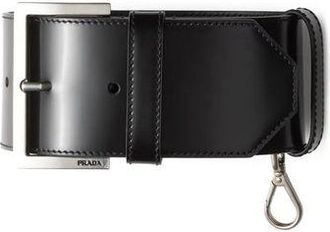 Prada Leren riemgesp sluiting