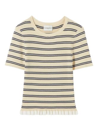 Claudie Pierlot T-shirt a righe - Toni neutri