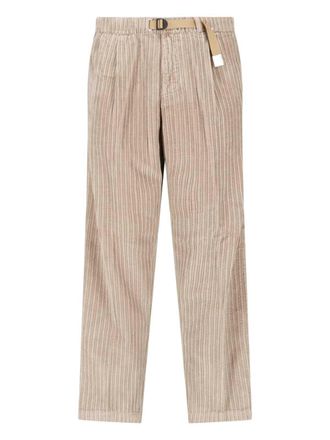 White Sand Pantaloni In Velluto A Coste