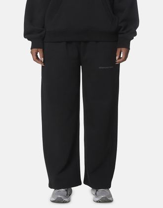 Good For Nothing joggers oversize in pile di cotone neri-Nero